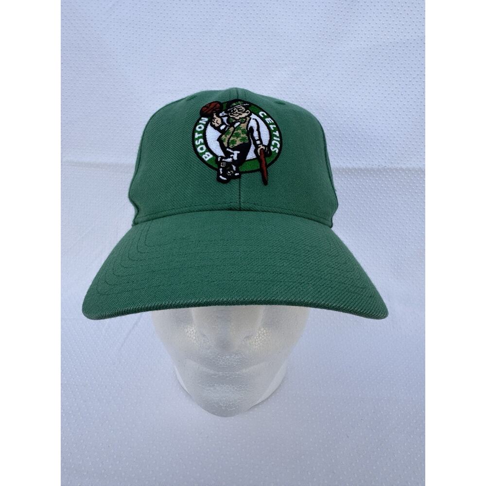 Boston Celtics NBA Hat Unisex One Size Adjustable Green w/ Logo Team Colors OTS - Picture 3 of 7